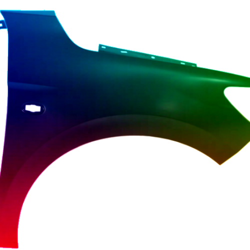 Spatbord rechts Peugeot 301 2013-2017 Gespoten in de gewenste kleur