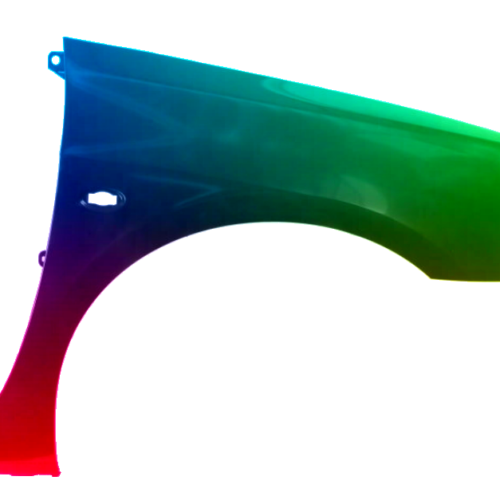 Spatbord rechts Peugeot 307 (3_) 2001-2005 Gespoten in de gewenste kleur