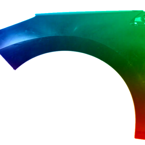 Spatbord links Peugeot 308 (4_) 2007-2011 Gespoten in gewenste kleur