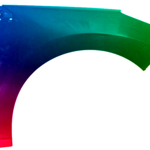 Spatbord rechts Peugeot 308 (4_) 2007-2011 Gespoten in de gewenste kleur