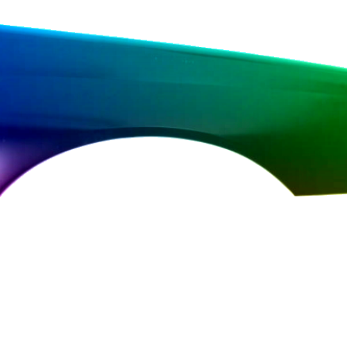 Spatbord rechts Peugeot 406 (8_) 1995-1999 Gespoten in de gewenste kleur