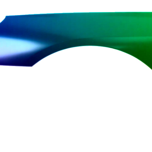 Spatbord links Peugeot 407 2004-2010 Gespoten in gewenste kleur