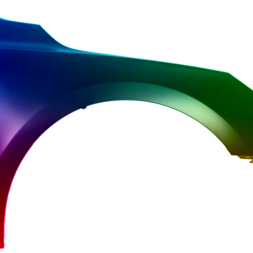 Spatbord rechts Peugeot 508 2014-2018 Gespoten in de gewenste kleur