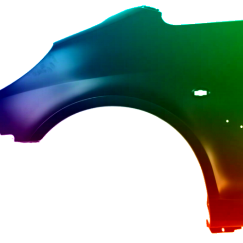 Spatbord links Peugeot 1007 (K) 2005-2009 Gespoten in gewenste kleur