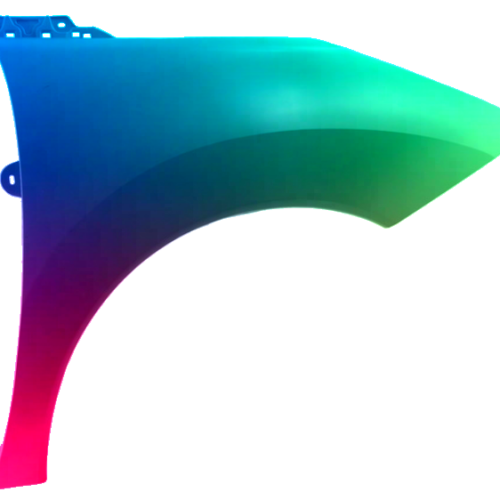 Spatbord rechts Peugeot 3008 2009-2013 Gespoten in de gewenste kleur