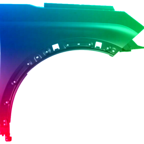 Spatbord rechts Peugeot 5008 2017-2020 Gespoten in de gewenste kleur
