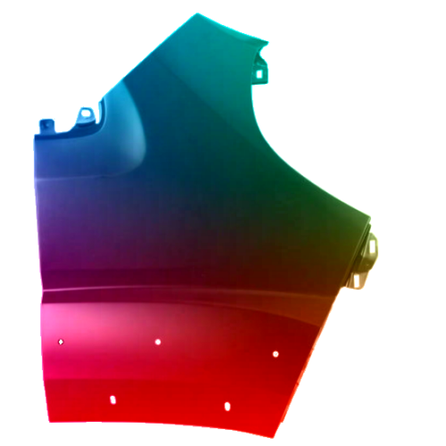 Spatbord rechts Peugeot Boxer (250) 2006-2014 Gespoten in de gewenste kleur