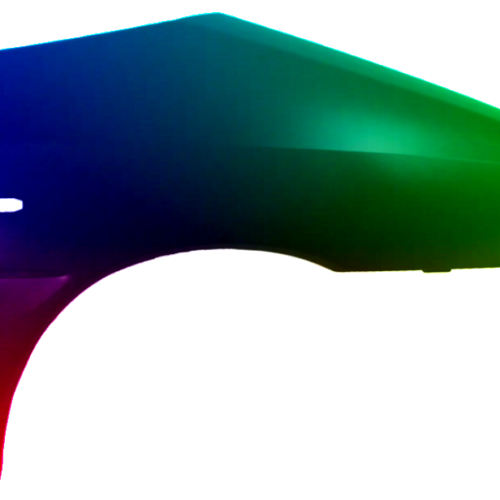 Spatbord rechts Peugeot Expert (222/223/224) 1994-2003 Gespoten in de gewenste kleur