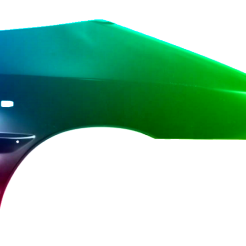 Spatbord rechts Peugeot Expert (222/223/224) 2004-2007 Gespoten in de gewenste kleur