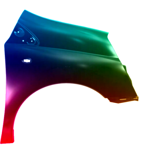 Spatbord rechts Peugeot Expert 2007-2016 Gespoten in de gewenste kleur