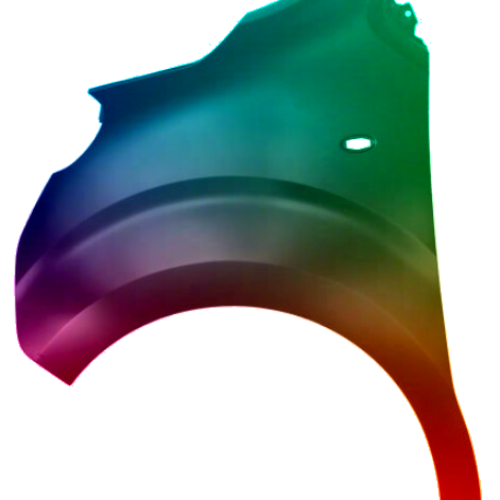 Spatbord links Peugeot Expert/Traveller vanaf 2016 Gespoten in de gewenste kleur