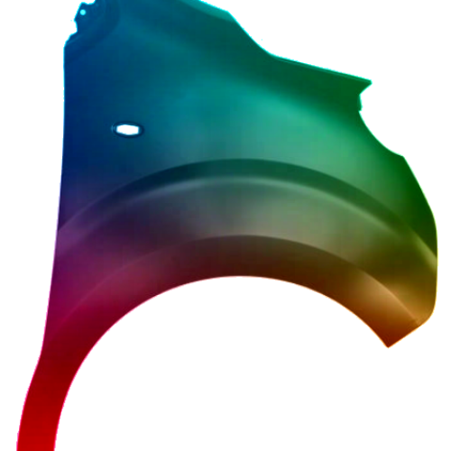 Spatbord rechts Peugeot Expert/Traveller vanaf 2016 Gespoten in de gewenste kleur