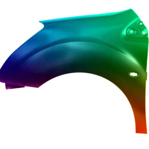 Spatbord links Peugeot Partner 2012-2018 Gespoten in gewenste kleur