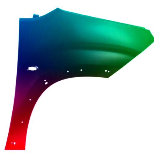 Spatbord rechts Peugeot Partner/Rifter vanaf 2018 Gespoten in de gewenste kleur