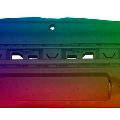 Voor Peugeot 107 (P) 2005-2012 Achterbumper gespoten in kleur naar keuze