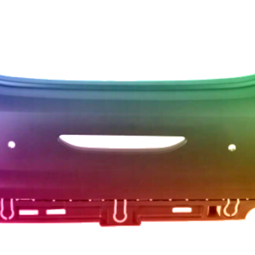 Voor Peugeot 208 2012-2019 PDC achterbumper gespoten in de gewenste kleur