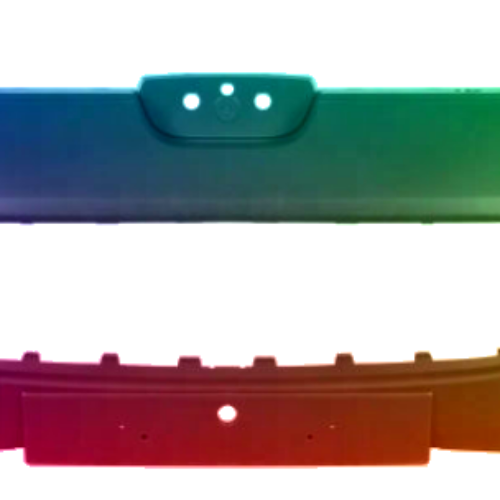 Voor Peugeot 407 2004-2010 Voorbumper gespoten in de gewenste kleur