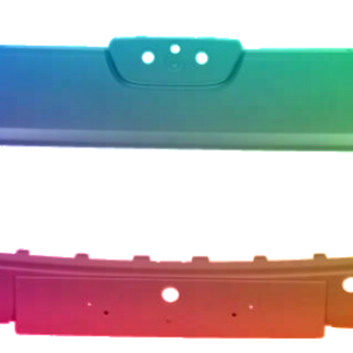 Voor Peugeot 407 2004-2010 PDC voorbumper gespoten in gewenste kleur