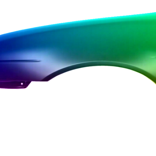 Spatbord links Nissan Almera (N15) 1995-2000 Gespoten in de gewenste kleur