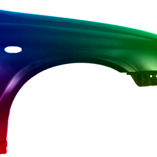 Spatbord rechts Nissan Almera (N16) 2003-2007 Gespoten in de gewenste kleur