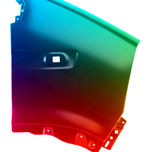 Spatbord rechts Nissan Interstar (X70) 2004-2007 Gespoten in de gewenste kleur