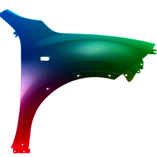 Spatbord rechts Nissan Juke (F15) 2010-2014 Gespoten in de gewenste kleur