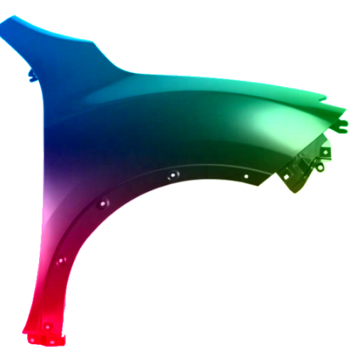 Spatbord rechts Nissan Juke (F15) 2014-2019 Gespoten in de gewenste kleur