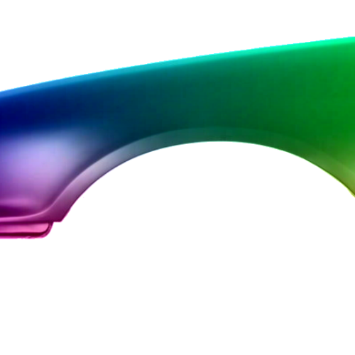 Spatbord links Nissan Maxima QX/Cefiro (A32) 1995-2000 Gespoten in gewenste kleur