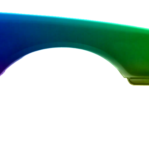 Spatbord rechts Nissan Maxima QX/Cefiro (A32) 1995-2000 Gespoten in de gewenste kleur