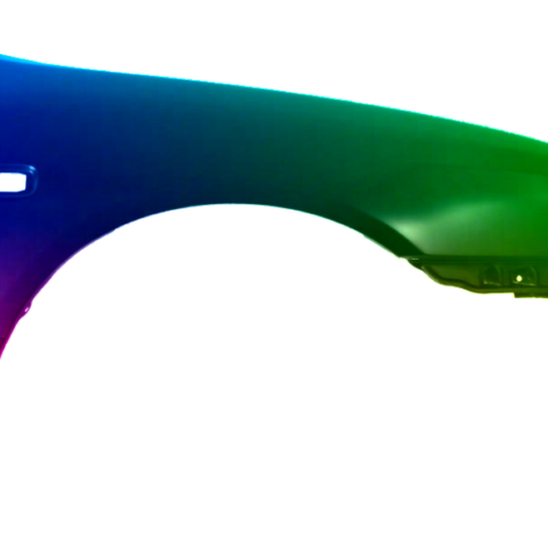 Spatbord rechts Nissan Primera (P11) 1996-1999 Gespoten in de gewenste kleur