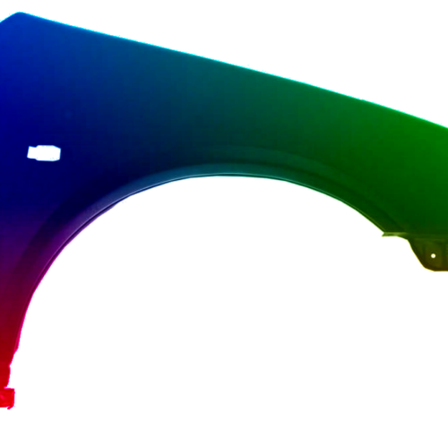 Spatbord rechts Nissan Primera (P12) 2001-2007 Gespoten in de gewenste kleur