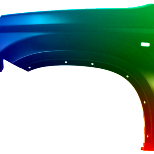 Spatbord links Nissan X-Trail (T31) 2007-2014 Gespoten in gewenste kleur