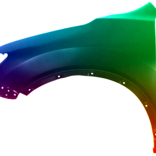 Spatbord links Nissan X-Trail vanaf 2014 Gespoten in de gewenste kleur