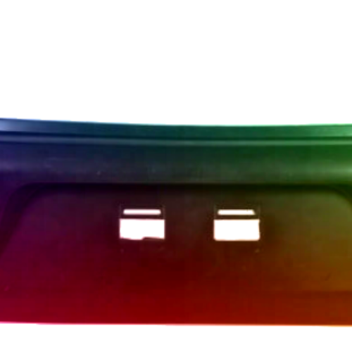 Voor Nissan Micra (K13) 2010-2013 PDC achterbumper gespoten in gewenste kleur