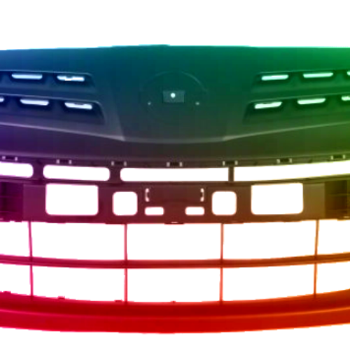 Voor Nissan Pixo (UA0) vanaf 2009 Voorbumper gespoten in kleur naar keuze