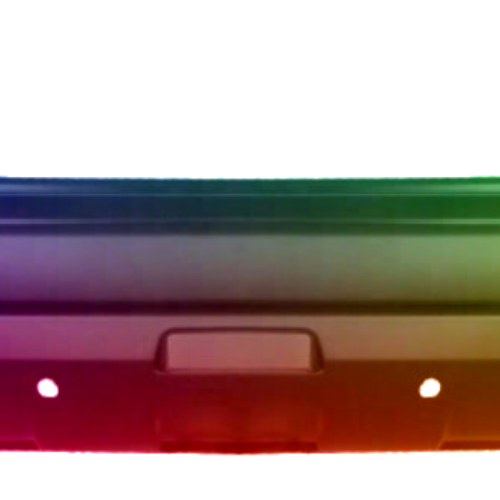 Voor Nissan Qashqai (J10) 2007-2010 PDC achterbumper in aangepaste kleur gespoten