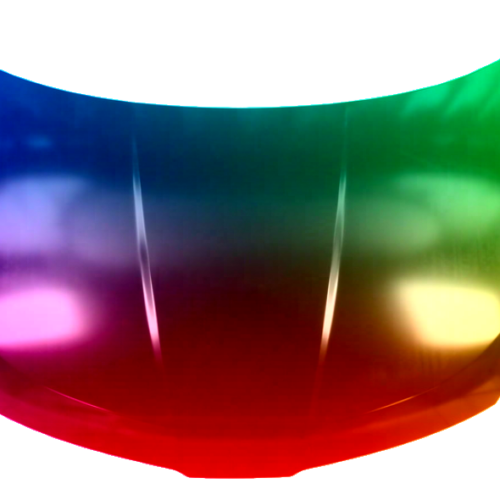 Motorkap Nissan Tiida (C11X/SC11X) vanaf 2007 Gespoten in de gewenste kleur