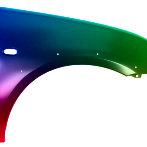 Spatbord rechts Mitsubishi L200 2005-2010 Gespoten in gewenste kleur