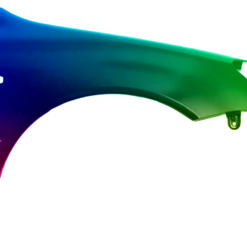 Spatbord rechts Mitsubishi Lancer (CS) 2003-2008 Gespoten in de gewenste kleur