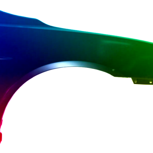 Spatbord rechts Mitsubishi Lancer (CY0) vanaf 2007 Gespoten in de gewenste kleur