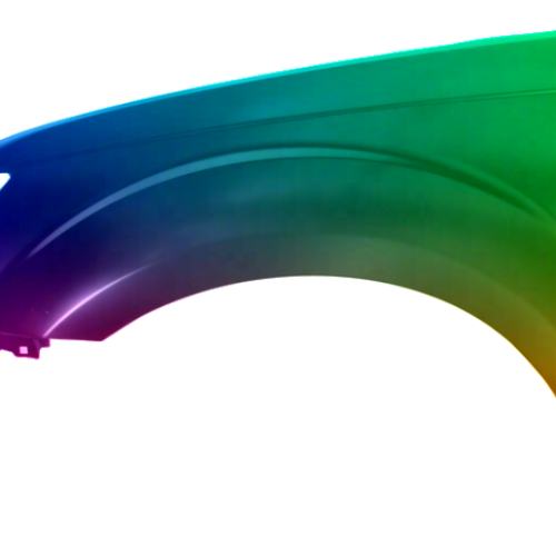 Spatbord links Mitsubishi Outlander (CW0) 2007-2009 Gespoten in gewenste kleur