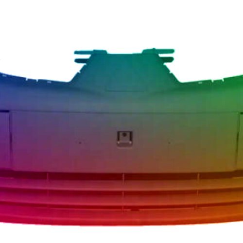 Voor Mitsubishi Colt (Z30) 2004-2008 Voorbumper gespoten in kleur naar keuze