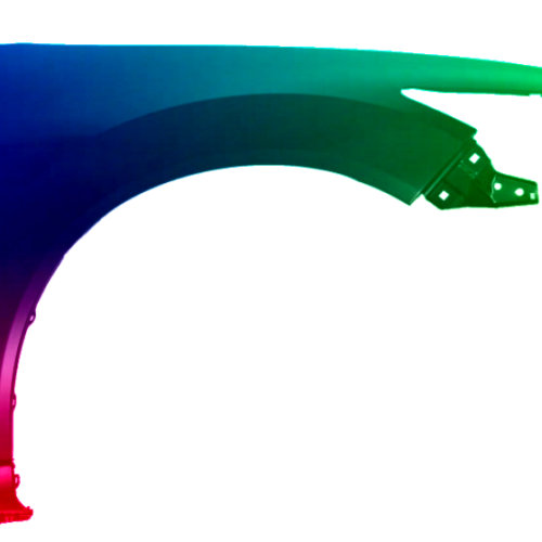 Spatbord rechts Honda Accord (CU2) 2008-2011 Gespoten in de gewenste kleur