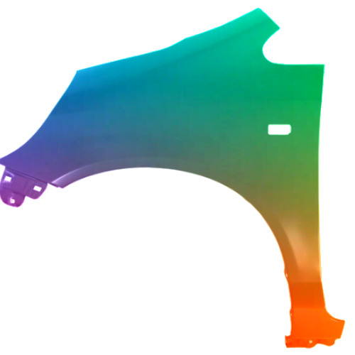 Spatbord links Honda Jazz/Fit (GD) 2002-2008 Gespoten in gewenste kleur