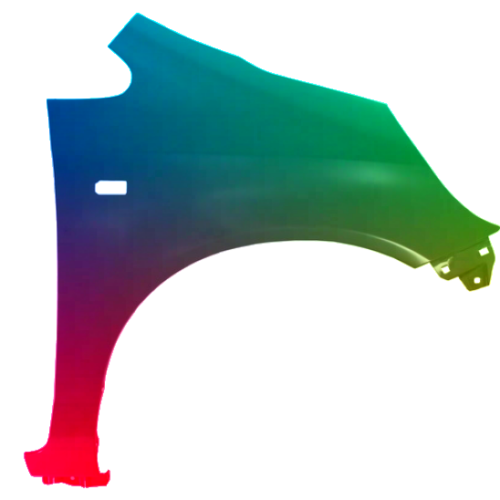 Spatbord rechts Honda Jazz/Fit (GD) 2002-2008 Gespoten in de gewenste kleur