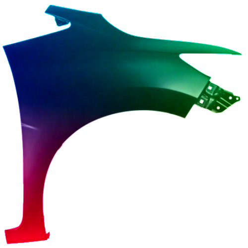 Spatbord rechts Honda Jazz/Fit vanaf 2015 Gespoten in de gewenste kleur