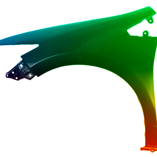 Spatbord links Honda Insight (ZE2) vanaf 2009 Gespoten in de gewenste kleur