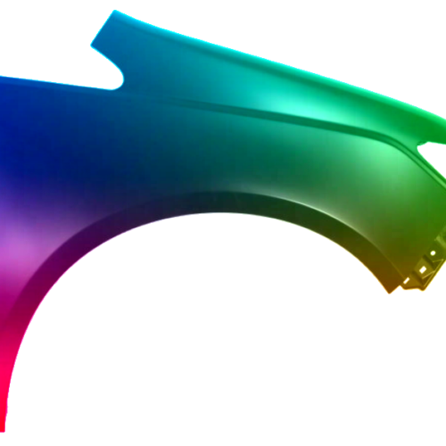 Spatbord rechts Honda Odyssey (RL5) 2010-2017 Gespoten in de gewenste kleur