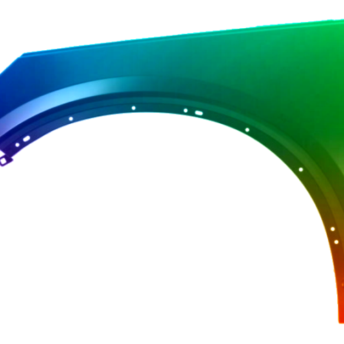 Spatbord links Volvo C40 vanaf 2021 Gespoten in de gewenste kleur