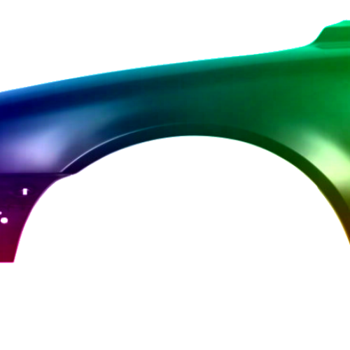 Spatbord links Volvo S80 (TS/XT) 1998-2006 Gespoten in de gewenste kleur
